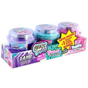 Set Creativo CRAZE SENSATIONS Baldes y Accesorios 2+1