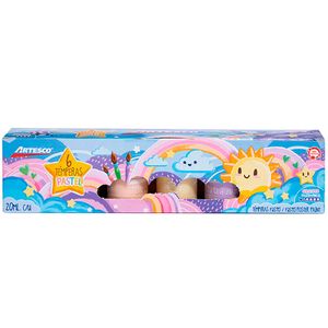 Set de Témperas ARTESCO Past Pote 20ml Paquete 6un + Pincel + Paleta