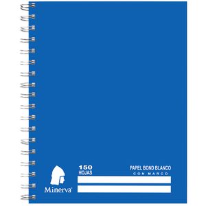 Cuaderno MINERVA Cuadriculado Anillado Ejecutivo 5DV