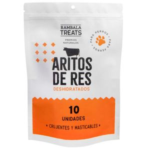 Comida para Perros RAMBALA Adulto Aritos de Res Doypack 10un
