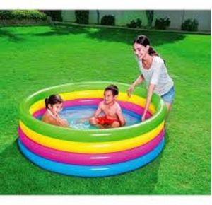 Piscina Inflable Arcoiris Intex 114 x 25 cm