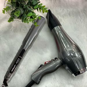 Pack Plancha de Cabello Lizze Extreme + Secadora de Cabello Extreme 2400W