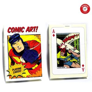 Naipes Coleccionables Comic Art!