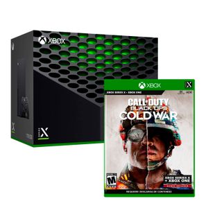 Consola Xbox Series X + Call of Duty Black Ops Cold War