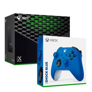 Consola Xbox Series X + Mando Shock Blue