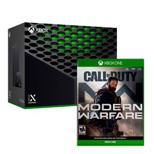 Consola Xbox Series X + Call of Duty Modern Warfare