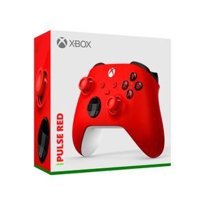 Mando Xbox Wireless Rojo Pulse Red Xbox Series X + Bateria Recargable