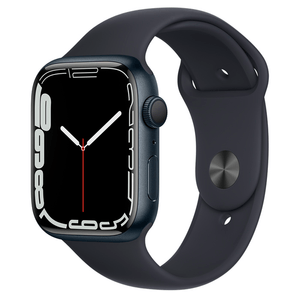Apple Watch Series 7 GPS 45mm Midnight con Case y Sport Band