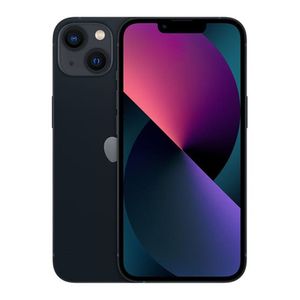 iPhone 13 128GB, 4GB ram, cámara principal 12MP + 12MP, frontal 12MP, 6.1", A15 Bionic, negro