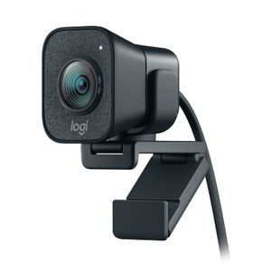 Cámara Webcam Logitech Streamcam Plus 1080p Trípode Incluido Negro