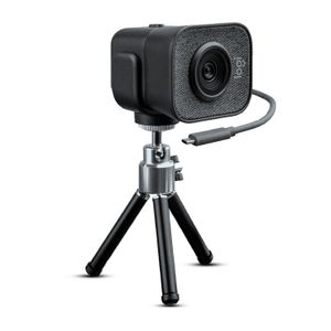 Cámara Webcam Logitech Streamcam Plus 1080p Trípode Incluido Negro