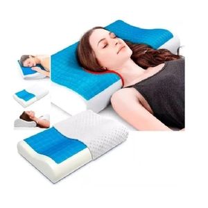 Almohada Viscoelástica Cervical Gel con funda Grande