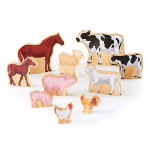 Juguete Montessori Set de la Granja Guidecraft