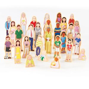 Juguete Montessori Set de Familias Multiculturales Guidecraft