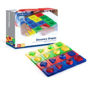 Juguete Set Discovery de Piezas Geométricas con Bases Guidecraft