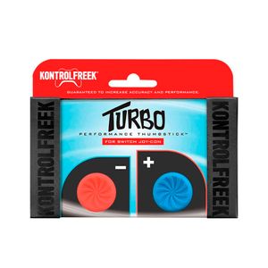 Kontrolfreek Turbo Grip Rojo Azul Nintendo Switch
