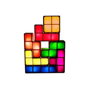 Tetris Lámpara Armable Hakusa Hks-tet07 Para Escritorio Velador Sala