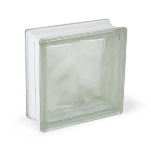Bloque de vidrio Olas 19 x 19 cm
