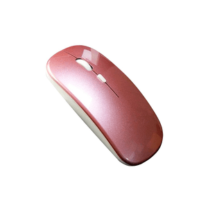 Mouse Bluetooth Inalámbrico Dual Recargable - Rosa Gold