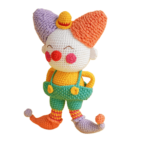 Muñeco de Apego El Conejo & La Luna Circus Clown