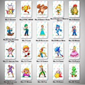 Amiibo Card Mario Kart 8 Para Nintendo Switch 20 Piezas