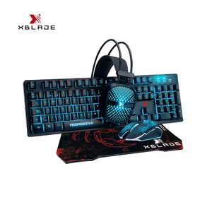 Teclado Xblade Gaming Mouse Audifono Pad Assassin X Kmh409