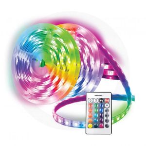 Tira de luz Radioshack RGB flexible de 1.8 metros con control remoto