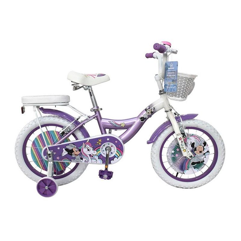 Bicicleta para ni as Monark Minnie Unicorn aro 16