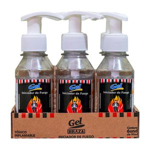 Braza Gel iniciador de fuego x 90ml