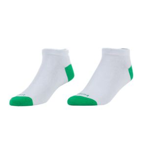 Medias Bungu Talonera Unisex Ursa Polaris Blanco Con Verde