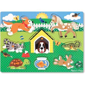 Rompecabeza Perilla Pequeño Mascotas - Melissa & Doug