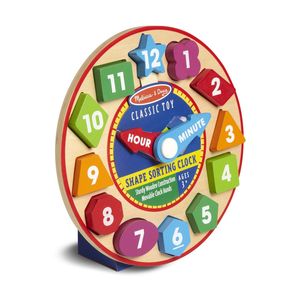 Reloj Encaje Y Formas - Melissa & Doug