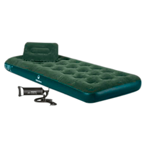 Colchón Inflable Ergonómico 1 plaza + Inflador + Regalo