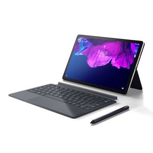 Tablet Lenovo Tab P11, 11" 128GB, 6GB ram, cámara principal 13MP, frontal 8MP, Snapdragron, gris + Keyboard Pack + Precision Pen 2
