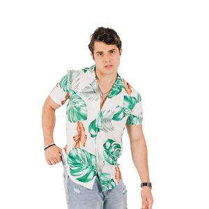 Camisa Hawaiana TROPIKL Caribbean Brezze Slim Fit Hombre