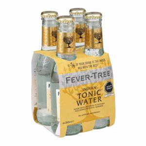 Agua Tónica FEVER TREE Botella 200ml 4 Pack