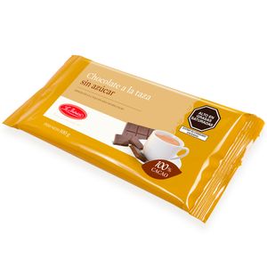 Chocolate para taza LA IBÉRICA Sin azúcar Bolsa 100Gr