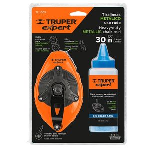 Tiralíneas metalico 30M/100 Pies C/Gis 18579 Truper