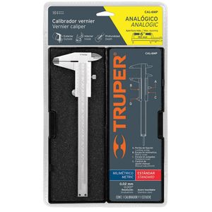 Calibrador Analógico 6" 14394 Truper