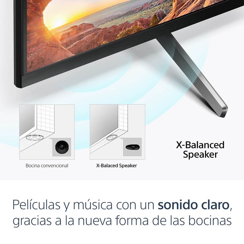 Televisor 65'' 4K UHD Sony KD65X85J HDR Google TV Smart TV LED Bravia
