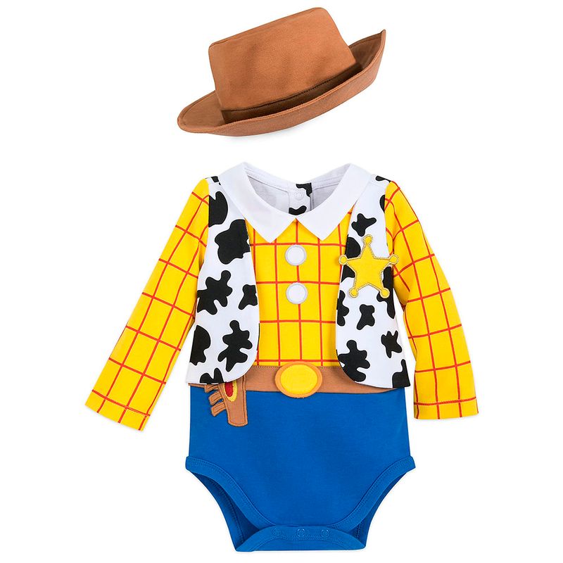 Disfraz Disney Store Body Woody Bebe Toy Story Talla 18 24 meses 597597