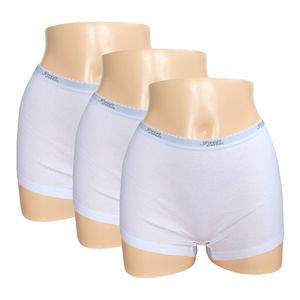 Pack x3 Bóxer Deportivo de Algodón Sweet Cotton Blanco