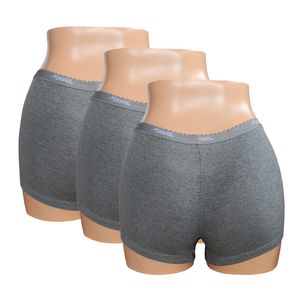 Pack x3 Bóxer Deportivo de Algodón Sweet Cotton Gris