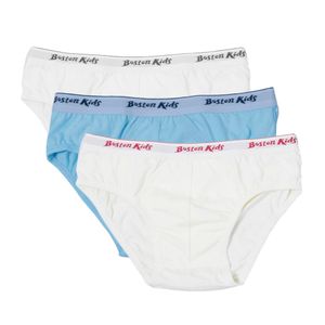 Pack x3 Calzoncillos Boston Kids Multicolor 2
