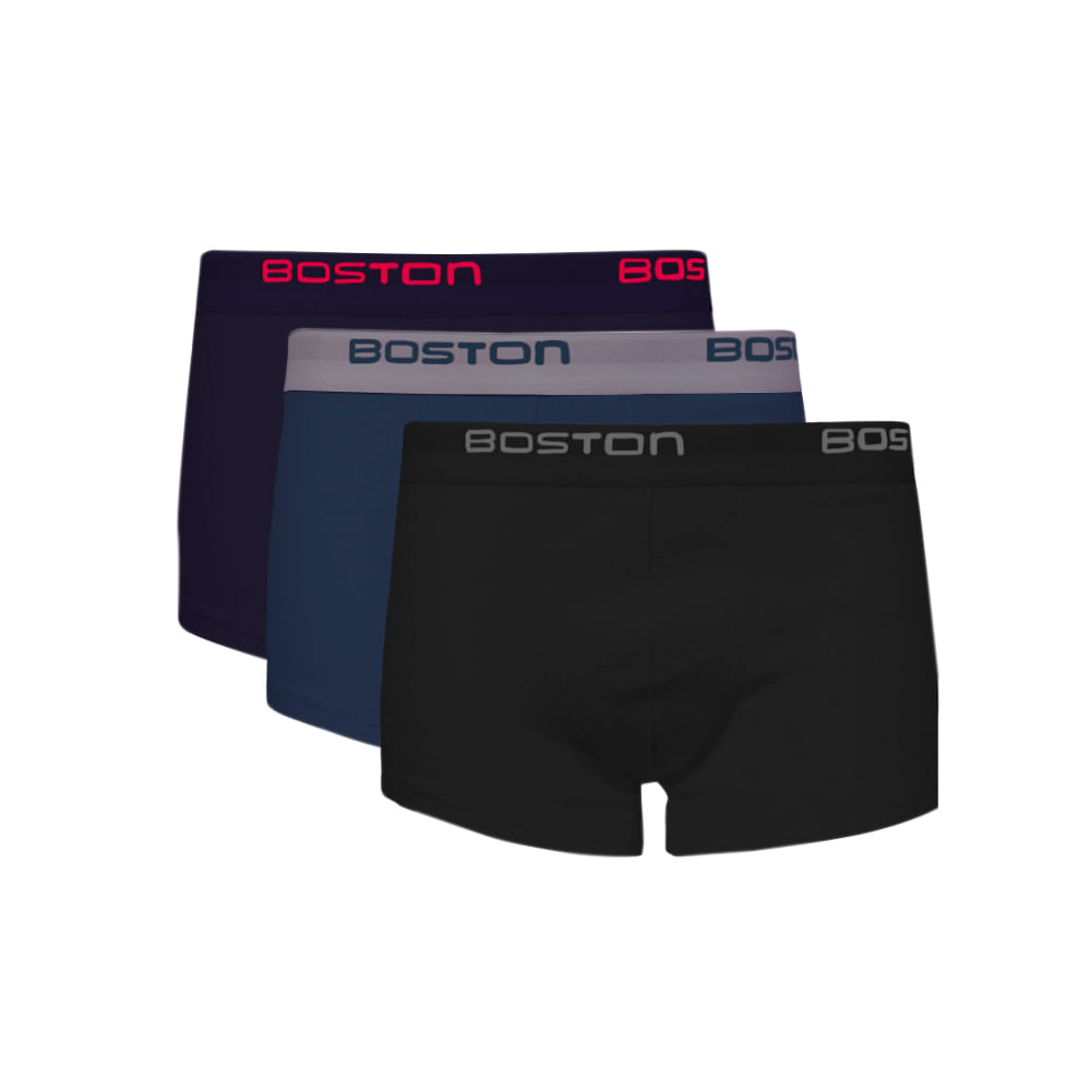 Boxer Boston Boston Ropa Chico Punto Blanco Exito Boxer Hombre