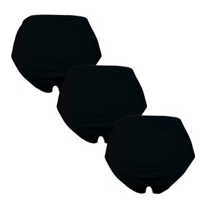Pack x3 Trusa Clásica Monina Negro