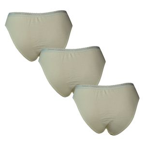 Pack x3 Bikini Sweet Cotton Crema