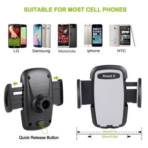 Holder Soporte Celular Smartphone Brazo Extendible Auto Universal gris