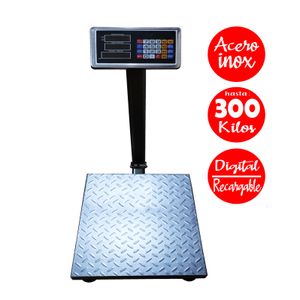 Balanza Industrial TCS 300 KG Digital con Plataforma