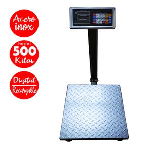 Balanza Industrial TCS 500 KG Digital con Plataforma